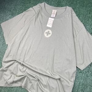 NWT Vintage Morro Bay Shore Patrol Graphic Green Shirt Size XL Surfwear Y2K